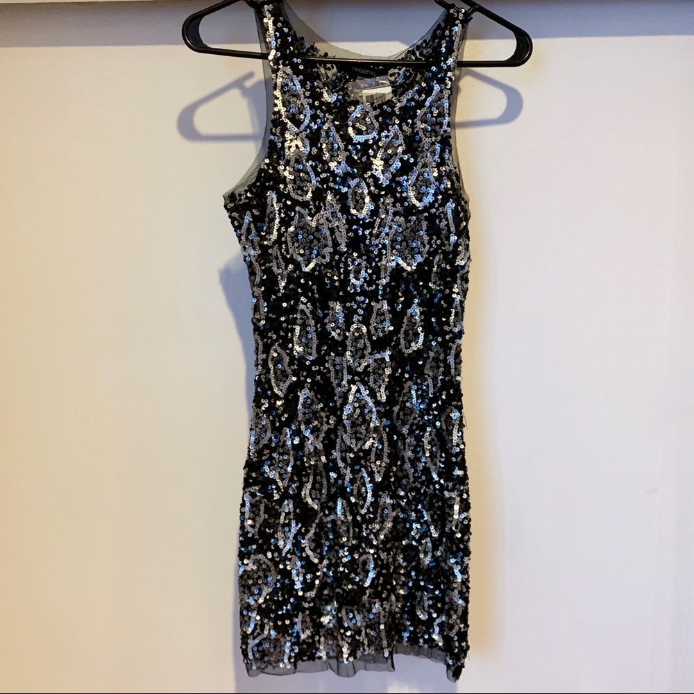 NWT Arden B sequin mini dress